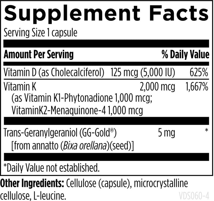 Vitamin D Plus - 60 Capsules